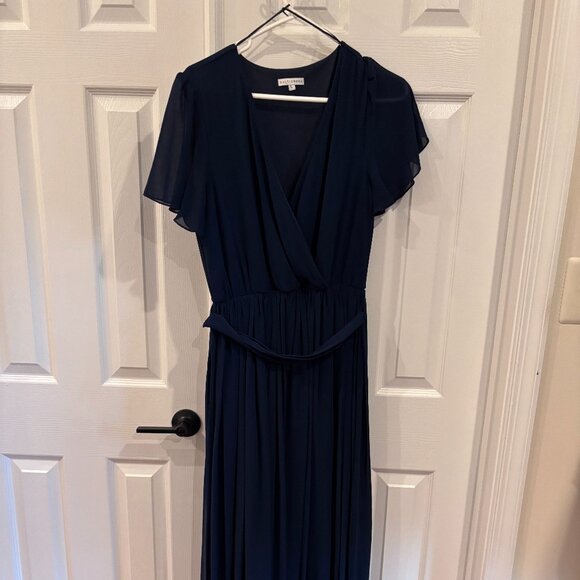 Baltic Born Navy Blue Maxi Dress Size L - Picture 1 of 3
